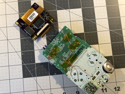 Game Boy Color LED Backlit LCD Module Wiring