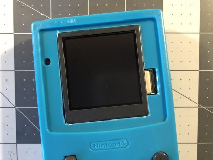Game Boy Color LED Backlit LCD Module Installed
